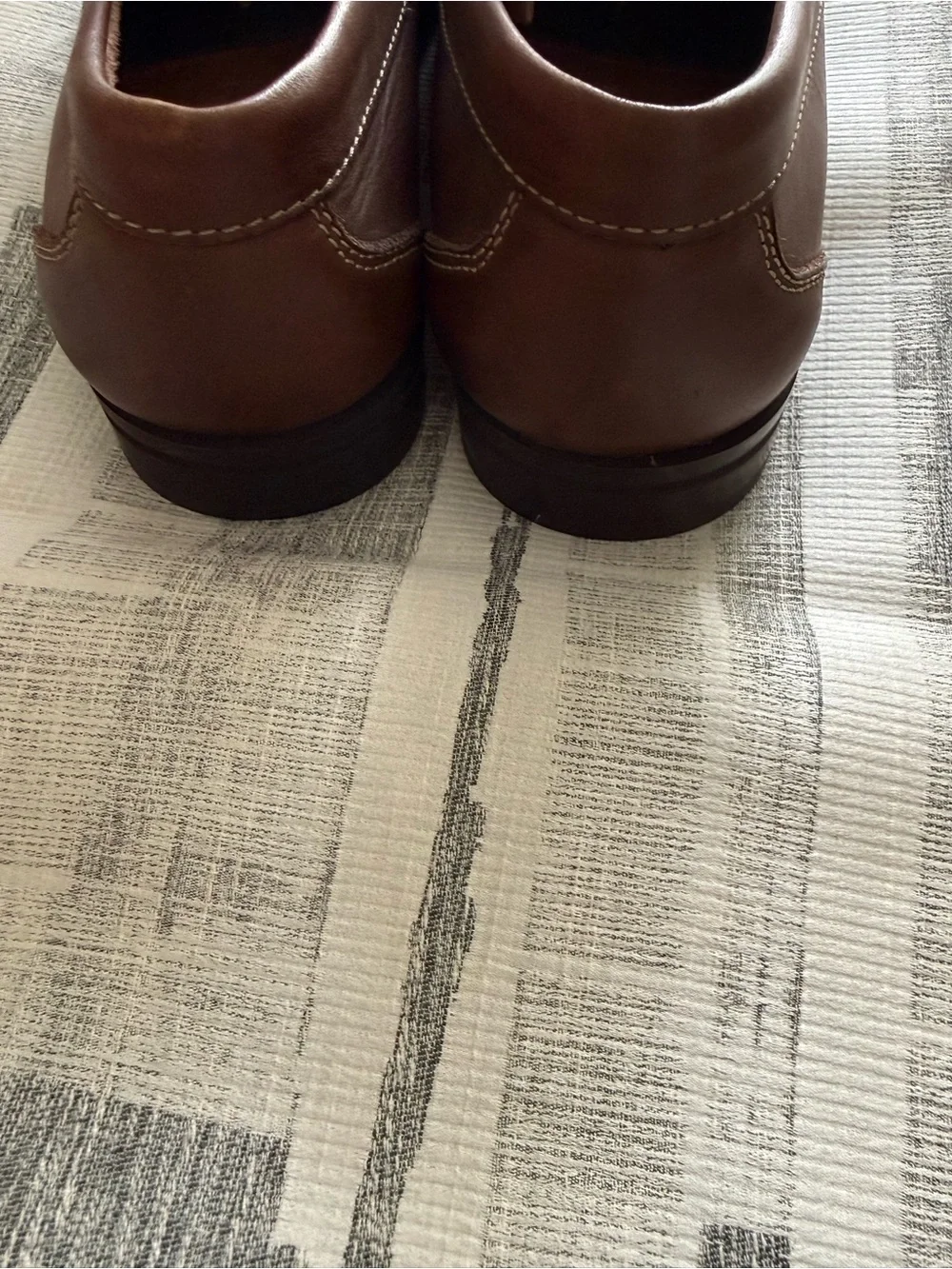 Sandro Moscoloni Brown Leather Bit Loafers with Silver Hardware